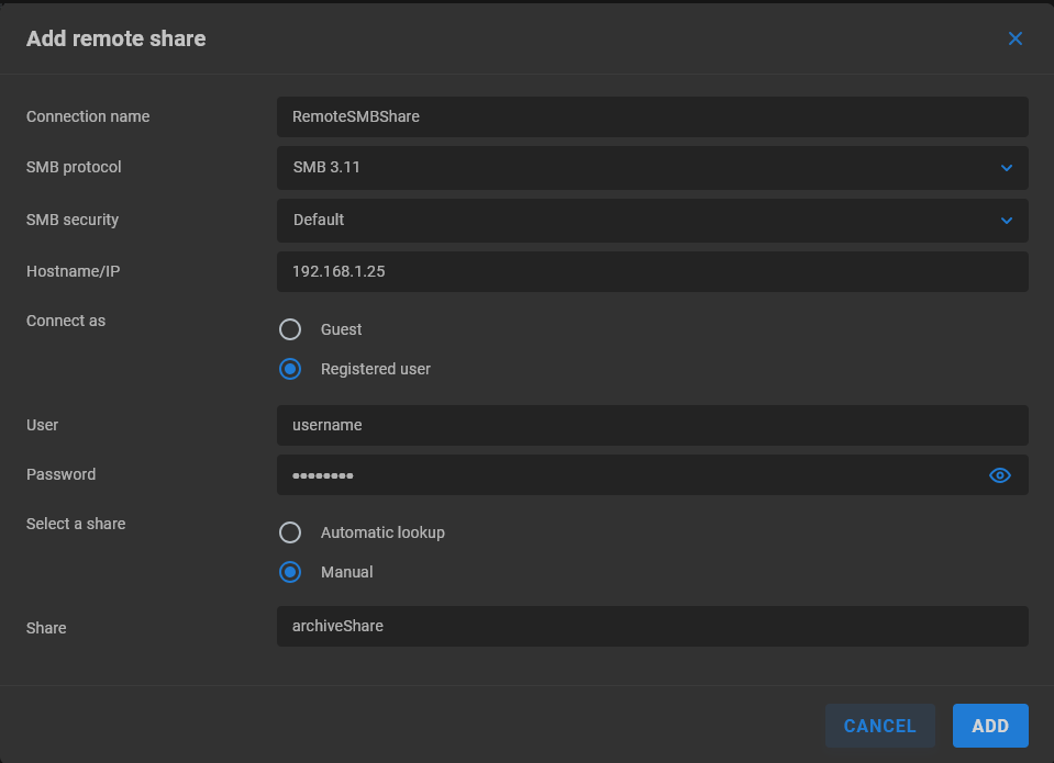 Configuring Cloud or SMB archives with Slingshot and ShareBrowser ...