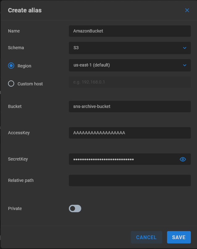 Configuring Cloud or SMB archives with Slingshot and ShareBrowser ...